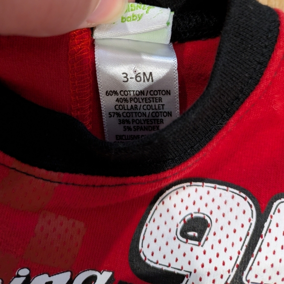 Disney Cars Lightning McQueen Red and Black Kids Outfit - Picture 3 of 5